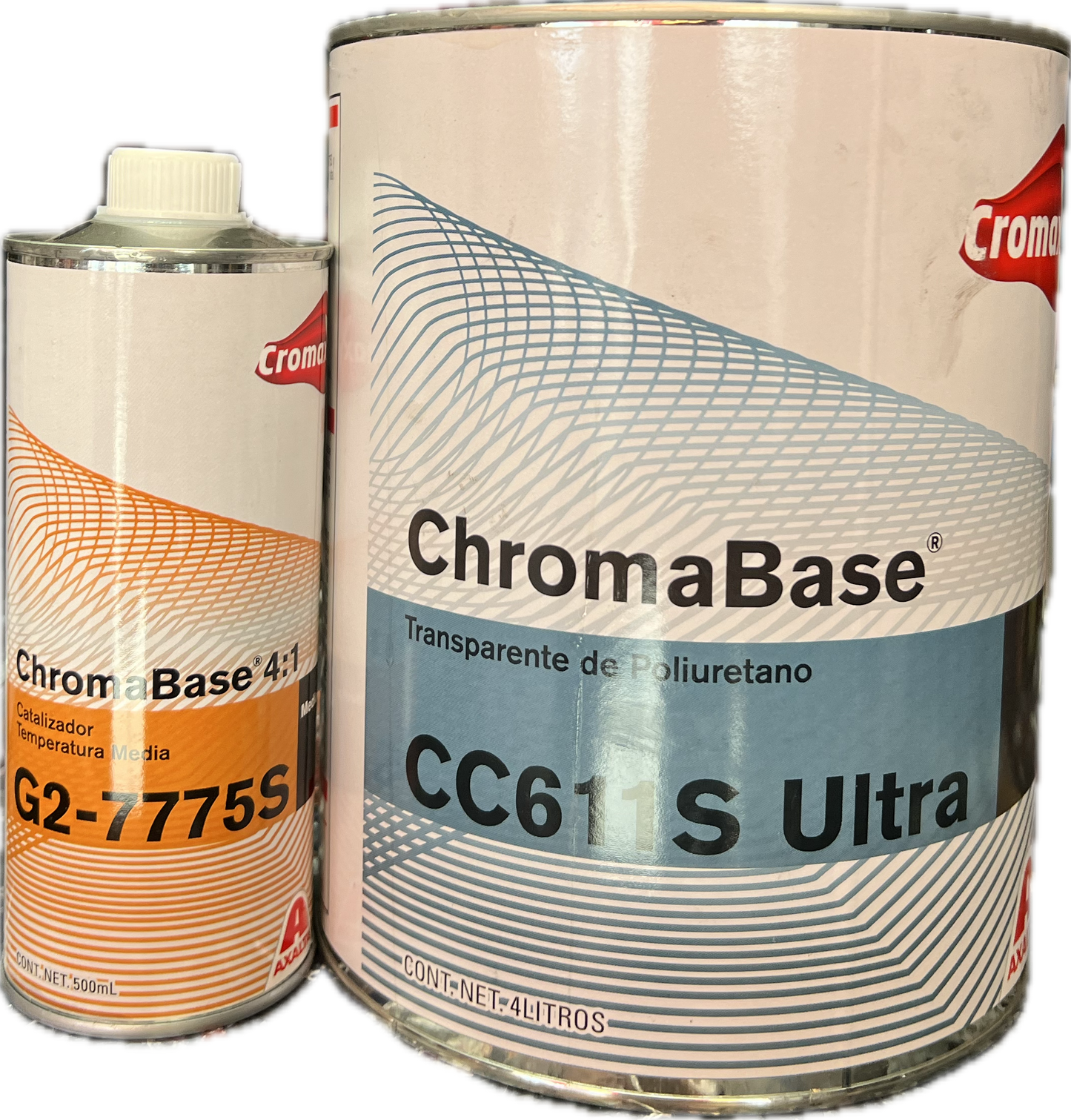 Transparente de Poliuretano con Catalizador Chromabase 4L