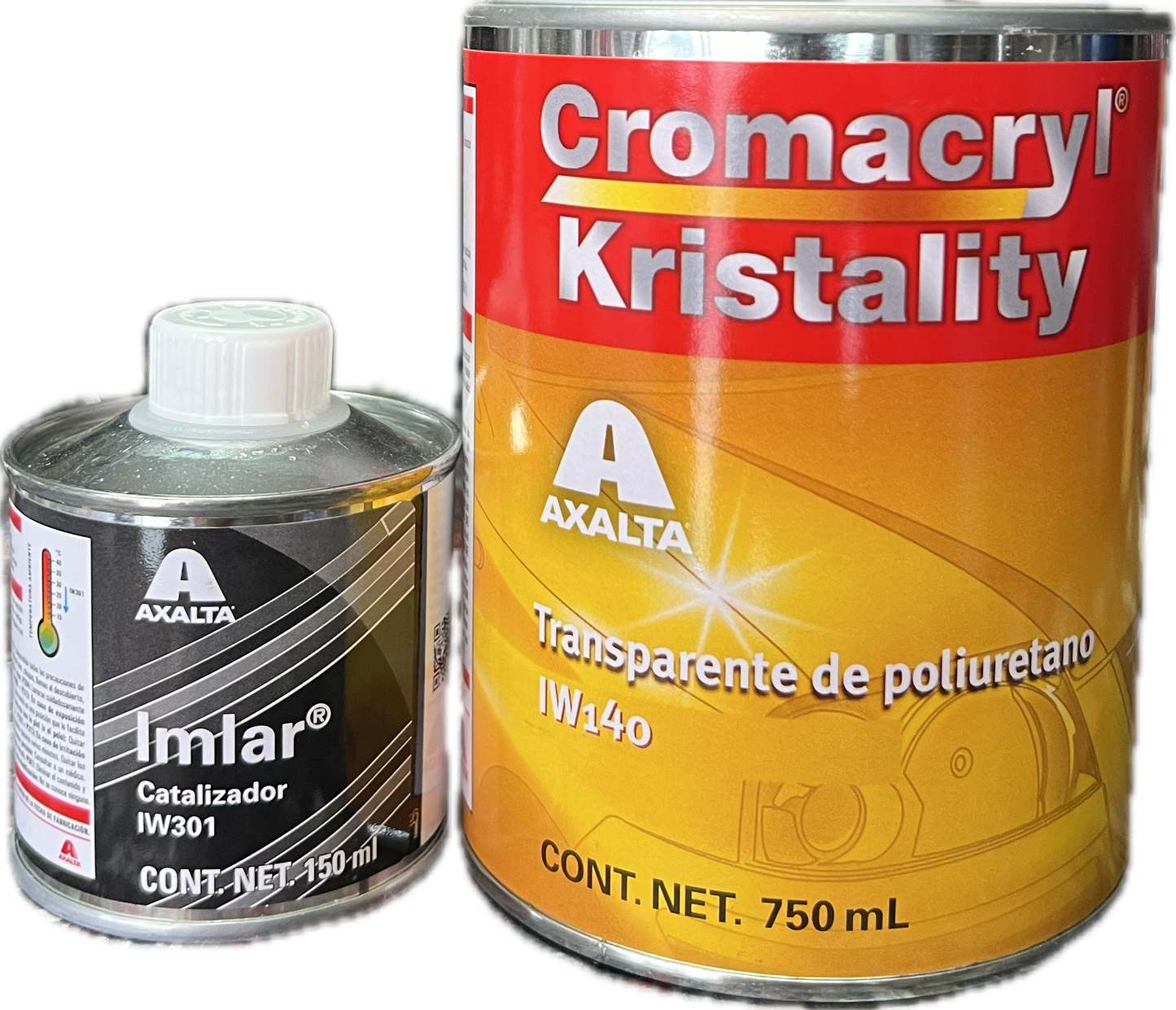Transparente Kristality con Catalizador 750ml